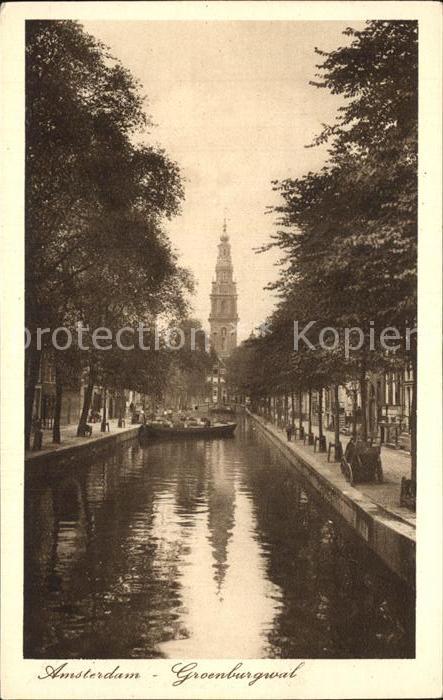 Amsterdam Niederlande Groenburgwal