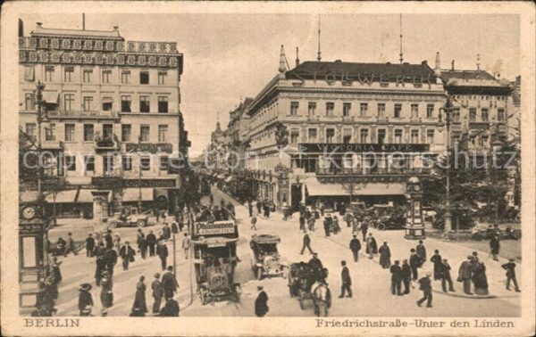Berlin Friedrichstrasse Unter den Linden