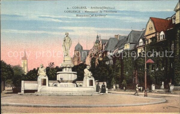 Coblenz Koblenz Artillerie Denkmal