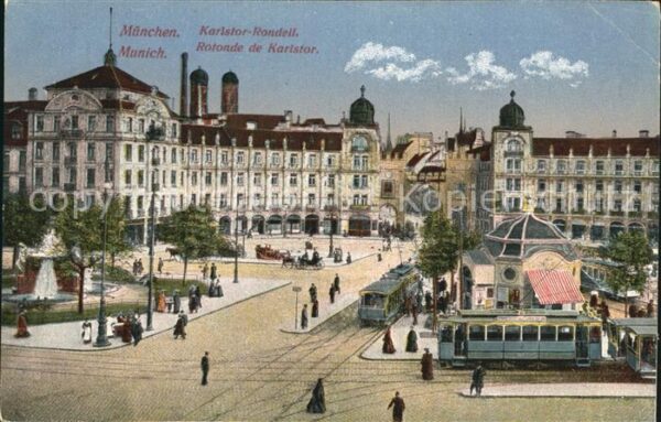 Muenchen Karlstor Rondel