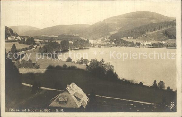 Titisee mit Hochfirst