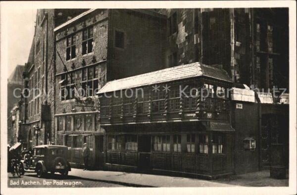 Aachen Der Postwagen
