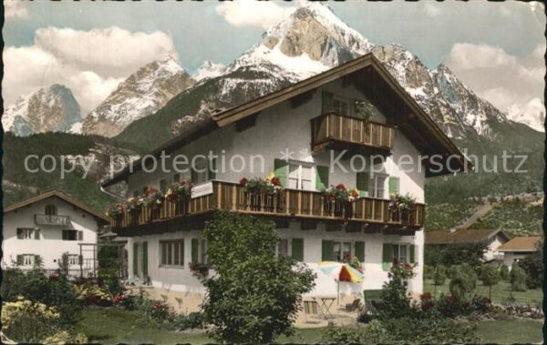 Mittenwald Karwendel Tirol Fremdenheim Sonnenhäusl