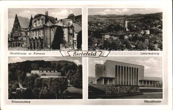 Bielefeld Stadttheater Rathaus Sparrenburg Johann