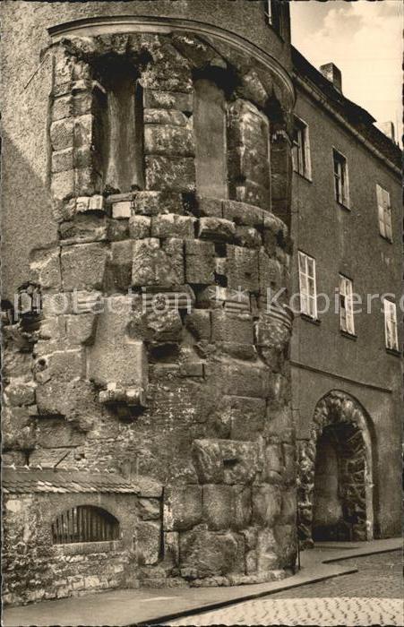 Regensburg Porta praetoria des Römischen Castells