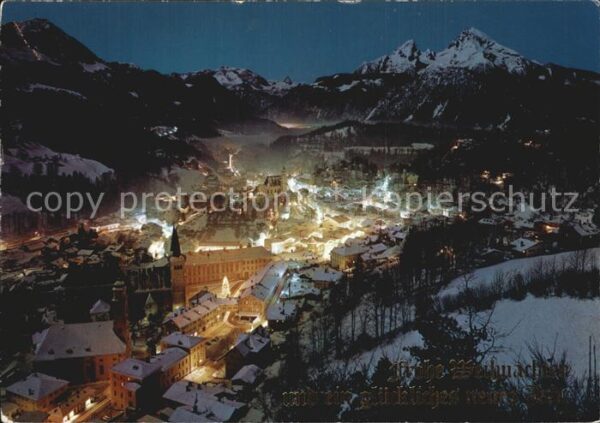 Berchtesgaden bei Nacht