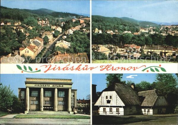Hronov Celkovy pohledy Jiraskovo divadio rodny