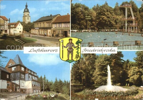 Friedrichroda Platz der DSF Schwimmbad Spiessberghaus
