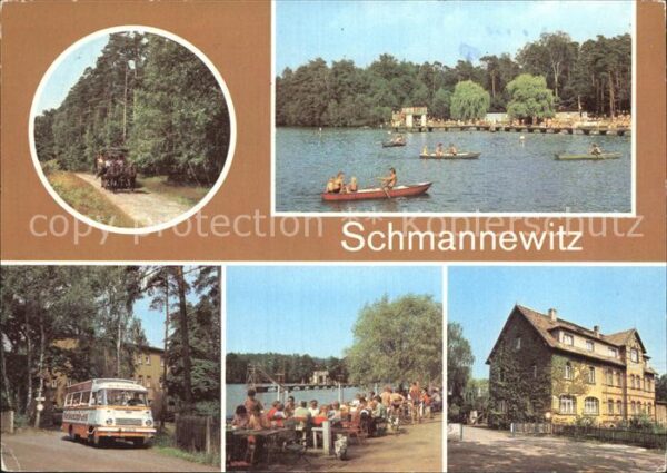 Schmannewitz Kremserfahrt Waldbad Heideexpress FDGB
