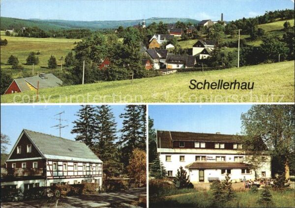 Schellerhau mit Kahlenberg Ferienheim Glückspilz Ju