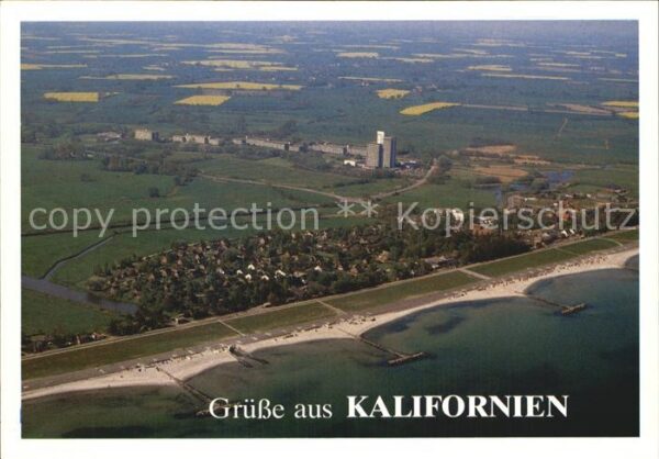 Kalifornien Ostseebad Fliegeraufnahme