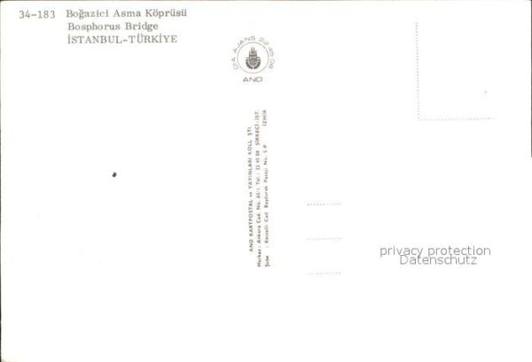 Istanbul Constantinopel Bosphorus Bridge – Bild 2