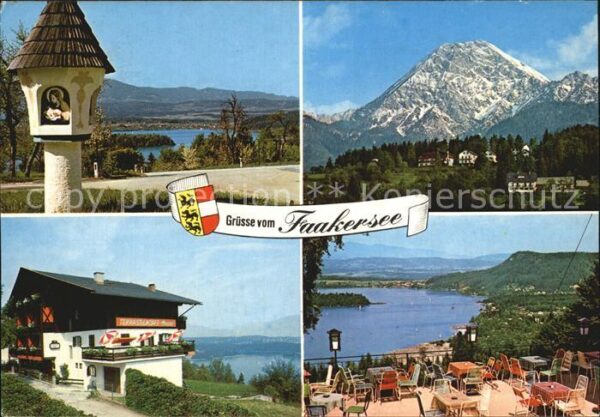 Oberaichwald Finkenstein Bildstock Terrassencafe Moser Faakersee