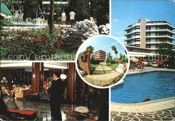 Abano Terme Hotel Tritone Terme Gastraum Swimmingpo