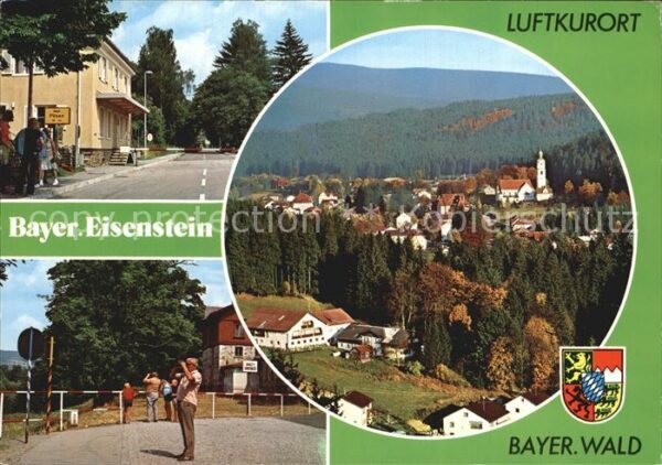 Bayerisch Eisenstein Deutsch_tschechischer Grenzübergang Pan