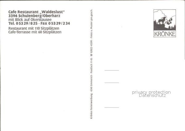 Schulenberg Oberharz Cafe Restaurant Waldeslust Gastraum The – Bild 2