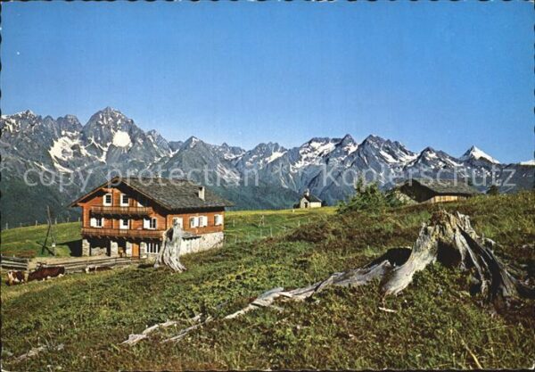 Doellach Kaernten Alpengasthaus Glocknerblick mit Schober