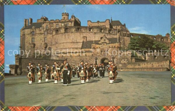 Dudelsack Highland Pipers on Parade Edinburgh Cas