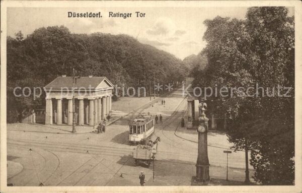 Strassenbahn Düsseldorf Ratinger Tor