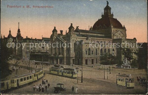 Strassenbahn Frankfurt am Main Schauspielhaus