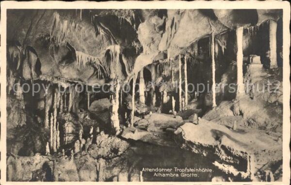 Hoehlen Caves Grottes Attendorner Tropfsteinhöhle Alhambra Gr