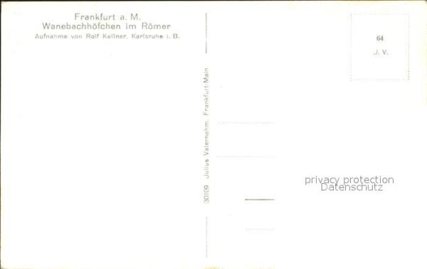 Foto Kellner Rolf Nr. 30109 Frankfurt am Main Wanebachhöfchen – Bild 2