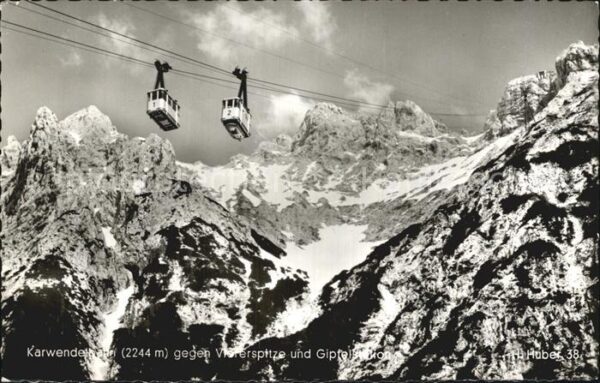 Seilbahn Karwendel Viererspitze