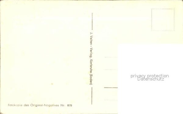 Foto Kellner Rolf Nr. 870 Karlsruhe Stadtgarten – Bild 2
