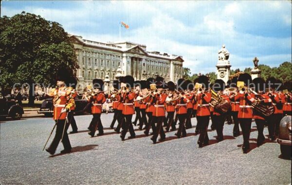 Leibgarde Wache Guards Band Buckingham Palace London