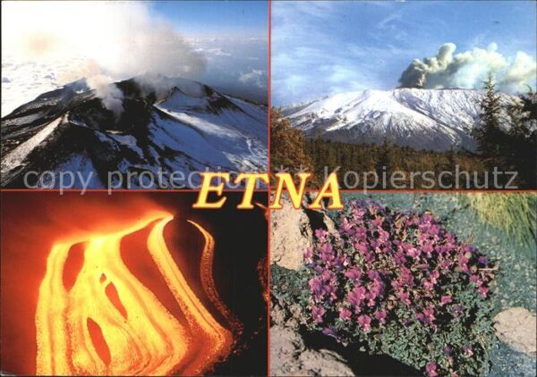 Vulkane Geysire Vulcans Geysers Etna Sicilia