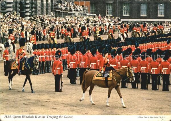 Leibgarde Wache Queen Elizabeth II. Trooping the Colour