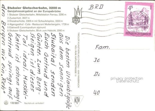 Seilbahn Stubaier Gletscherbahn – Bild 2