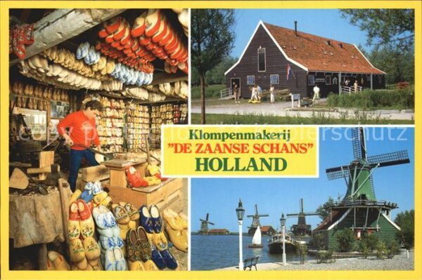 Schuhmacher Klompenmakerij De Zaanse Schans Holland