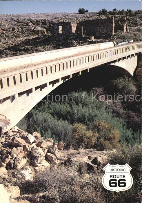 Bruecken Bridges Ponts Route 66 Timeworn Section Two Guns Ariz