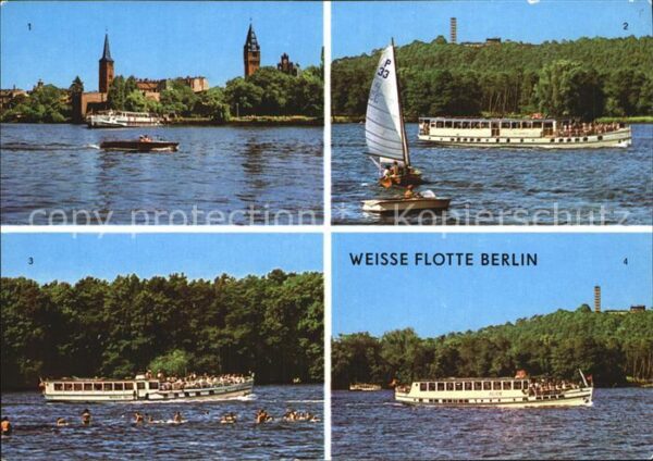 Motorschiffe Weisse Flotte Berlin Köpenicker Becken