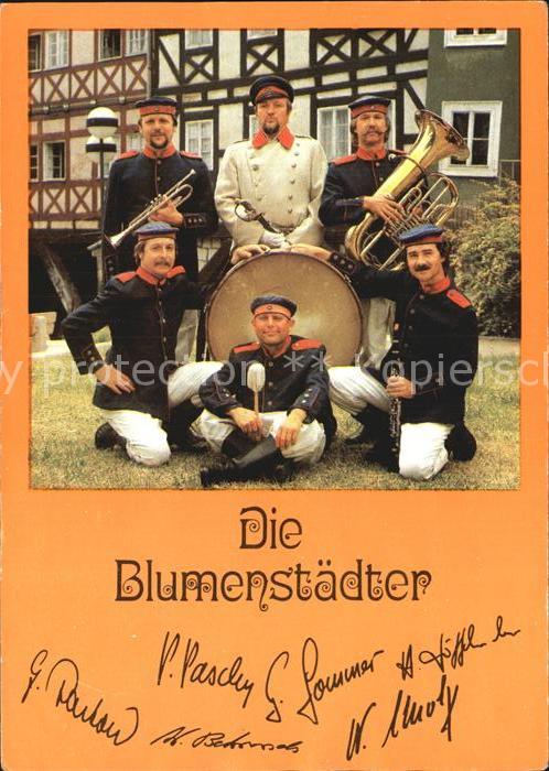 Musikanten Die Blumenstädter Autogramme Trommel Tu