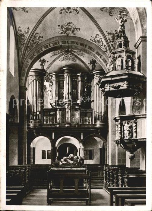 Kirchenorgel Klosterkirche Steinfelde Bachorgel
