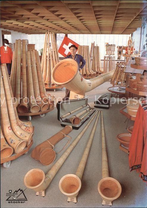 Alphorn Alphornbau Stocker Kriens-Luzern