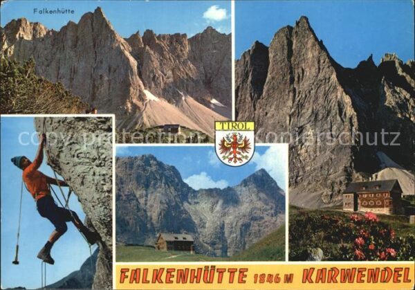 Klettern Bergsteigen Falkenhütte Karwendel