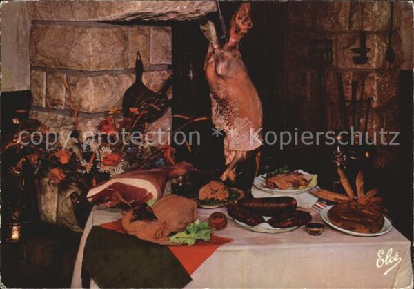Lebensmittel Table Girondine Jambon de Gascogne Agne