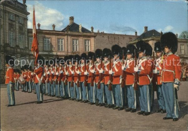 Leibgarde Wache Wachtparade Amalienborg