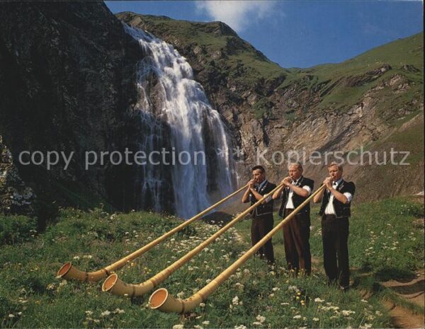 Alphorn Oberer Engstligenfall