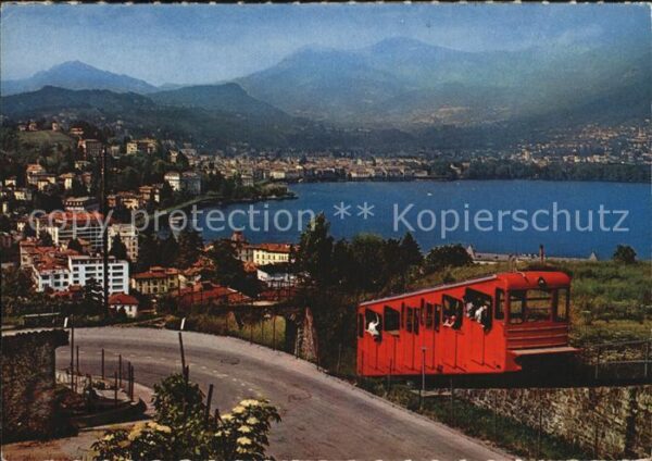 Zahnradbahn Lugano Funicolare Monte San Salvatore
