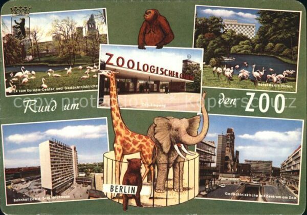 Zoo Berlin Europa-Center Hotel Hilton Bahnh