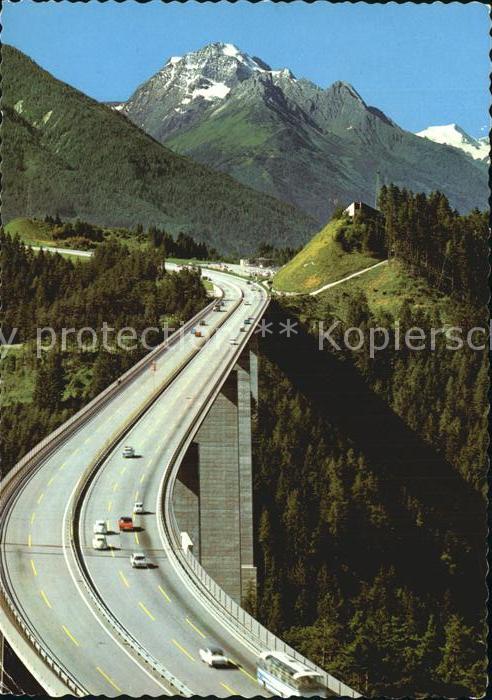 Bruecken Bridges Ponts Europabrücke Brennerautobahn Schönberg