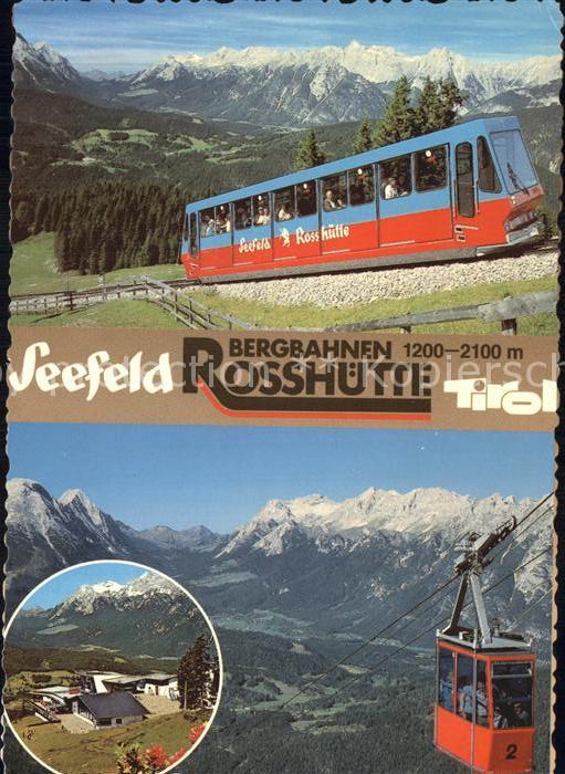 Bergbahn Rosshütte Seefelder-Joch-Bahn