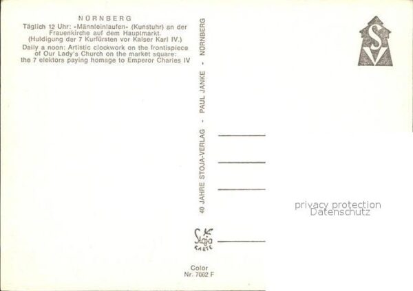 Uhren Nürnberg Männleinlaufen Frauenkirche – Bild 2