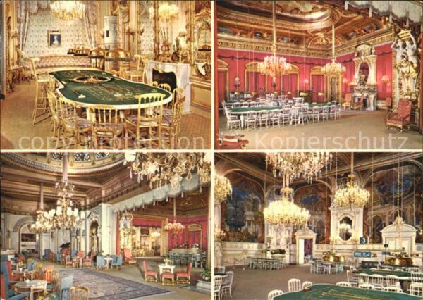 Casino Spielbank Baden-Baden Saal Pompadour Roter Saal G