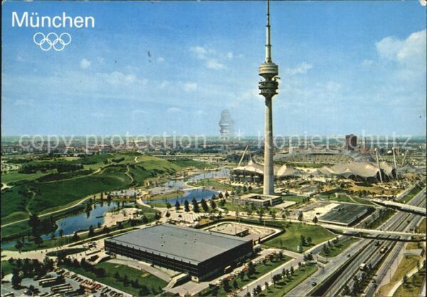 Olympia München Olympiapark Olympiaturm