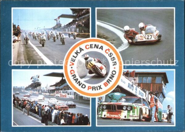 Motorsport Velka Cena CSSR Grand Prix Brno